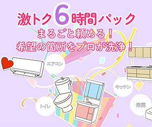 アールクリーニング 激トク6時間パックで家じゅう一気にお得に【2026年版】 を象徴するイラスト